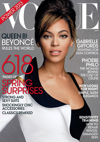 Beyonce, Vogue Magazine Cover Beyonce, Vogue Magazine Cover